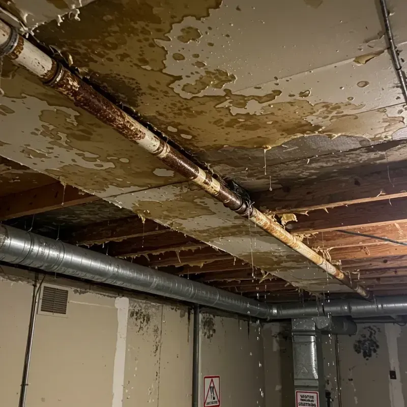 Ceiling Water Damage Repair in Topsham, ME