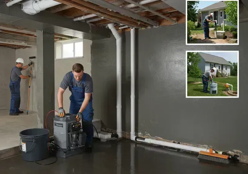 Basement Waterproofing and Flood Prevention process in Topsham, ME